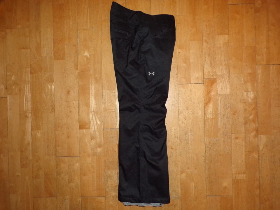 ПОД ARMOUR мужской черный INFARED холодное снаряжение PRIMALOFT XL лыж снега брюки - Изображение 2 из 4