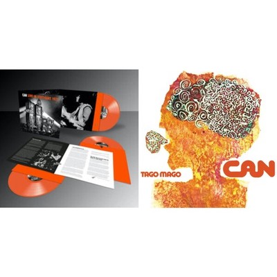Can - Live Stuttgart 1975 (Orange Vinyl/3LP) & Tago Mago (Limited Edition Orange