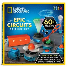 National Geographic Circuit Maker Electronics Science Kit   60 Hands-On STEM ...