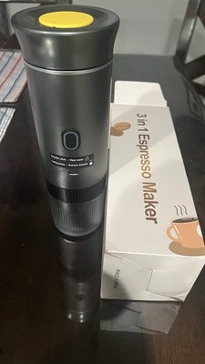 3-in-1 Espresso Capsule & Ground Coffee Maker, Nespresso/Dolce Gusto, Gray