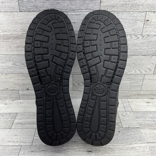 Born Black Leather Lace Up Split Toe Casual Shoes Women Size 10 - Picture 7 of 10