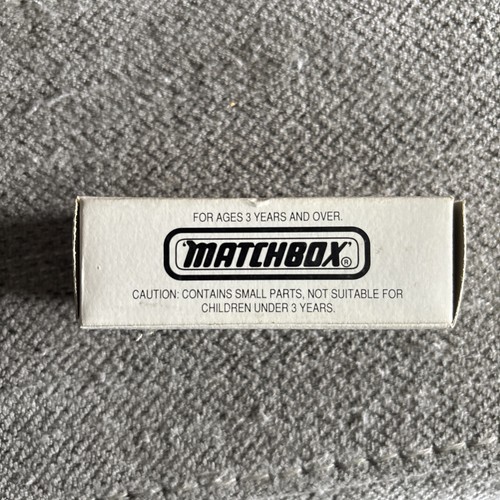 1992 MIKE McLAUGHLIN Modified PROMOTIONAL BLUE SEAT Race Car Mint Matchbox - Picture 6 of 6