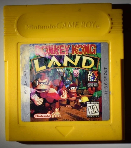 Donkey Kong Land Nintendo Game Boy Cleaned & Tested Authentic