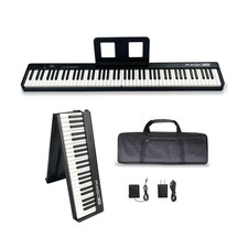 88 Key Foldable Electronic solid Piano can be folded in 180 ,more portable.