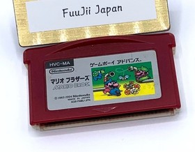 MARIO BROS Famicom Mini GBA Nintendo Gameboy Advance Japanese Cleaned Tested