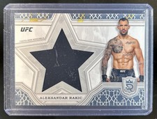 2024 Topps Royalty UFC Aleksandar Rakic Star Relics #/99