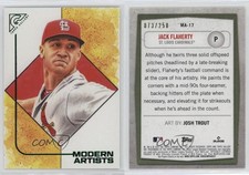2021 Topps Gallery Modern Artists Green /250 Jack Flaherty #MA-17