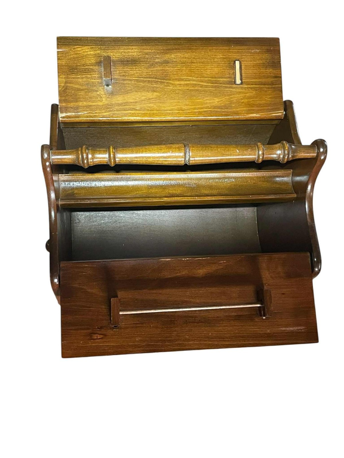 Antique Sewing Box Priscilla Sewing Stand Sewing Cabinet Knitting Box 26x16x13”