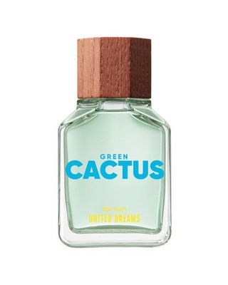 United Dreams - Green Cactus by United Colors of Benetton for Men - 3.4 oz ED...