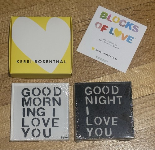 Kerri Rosenthal Blocks Of Love X 2 $198 NWT