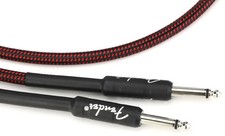 Fender Professional Series Straight to Straight Instrument Cable - 10 foot Red