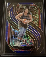 2025 Panini Select WNBA Brionna Jones Blue Scope Prizm /199 Premier #107
