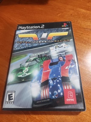 Total Immersion Racing  PS2 Playstation 2 COMPLETE Case Manual CIB