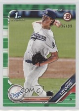 2019 Bowman Draft Green 36/99 Jimmy Lewis #BD-132 0p45
