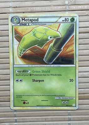 Metapod HeartGold & SoulSilver 46/123