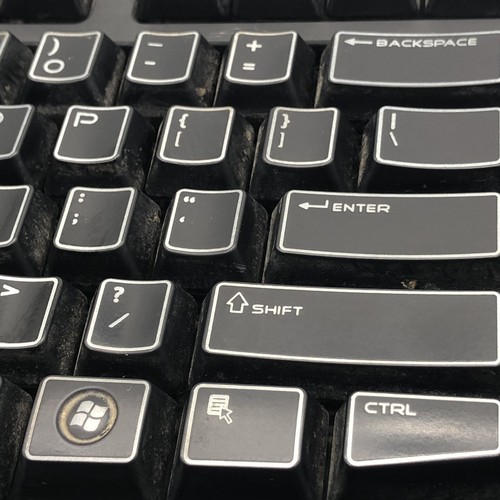 Teclado iluminado para juegos Alienware TactX Y-U0008-O KG900 con cable Dell - Imagen 13 de 23