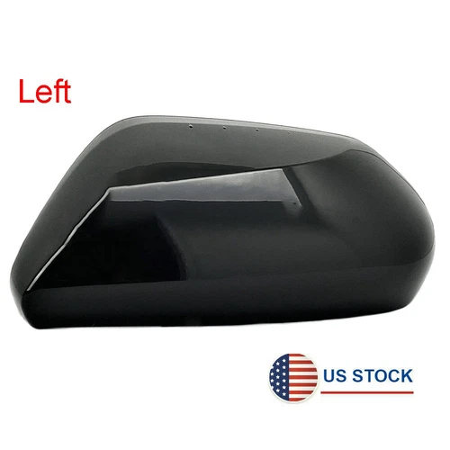 Left Side Rear View Mirror Cover Baking Paint Black For Toyota Camry 2018-2021