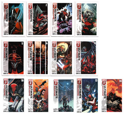 Ultimate Wolverine 1 2 3 4 5 6 7 8 10 11 12 13 14 MAIN Cover A Set 2025-2026