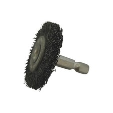 Klutch Wire Wheel 2in. 14in. Hex Shank