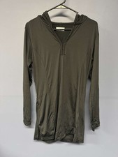 Columbia Sportswear Black Long Sleeve Hooded Tunic Top Size M