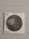 1921-P Morgan Silver Dollar Unique Toning - 90% Silver