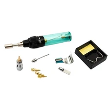 Butane Gas Soldering Iron Cordless Welding Torch Pen Tool Kit With Accessories