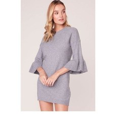 NWT BB DAKOTA Sweater Dress MSRP $108 Grey Size Small