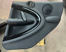 BMW Mini Countryman R60 Drivers Rear Door Card With Piano Black Trims Cooper *12