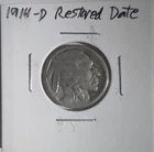 1914 D   Restored Date Buffalo Nickel. Multiple available. Free shipping.