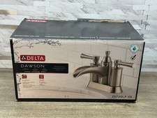 Delta Dawson 25720LF-SS Two-Handle 4 Centerset Bathroom Faucet Stainless Steel