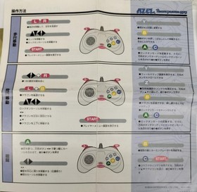 Sega Enterprises Saturn Soft Azelle Panzer Dragoon RPG Used