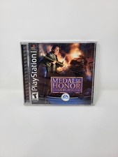 Sony PlayStation 1 PS1 CIB Complete  TESTED Medal of Honor: Underground BL