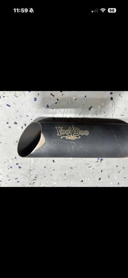 Escape vudú GSXR 600 750 2006-2022 2023 2024 2025 Suzuki Slip On negro corto Foto 2 de 3