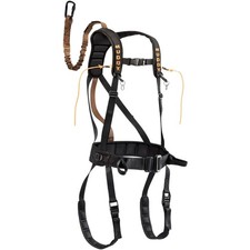 MUDDY Safeguard Youth Combo Harness, Lineman's Rope, Youth, Black