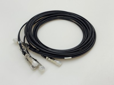 Siemon SFPPQSFP28-05L QSFP+4xSFP+ 28 AWG 5 m InfiniBandGlasfaserkabel schwarz