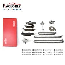 RACEORLY Timing Chain Kit For BMW X3 X4 X5 X6 11317797898 13528573158 N57D30A