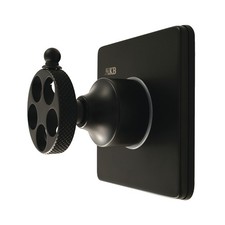Kingston Brass KS404.RKX Webb Single Handle 6 Function Diverter - Black