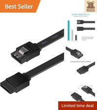 SATA III 6Gbps Data Cable - Fast 18-Inch HDD/SSD Connector for Upgraded Storage
