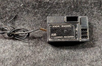 Cox / Sanwa  AM 2 channel receiver no Crystal (C19B2)