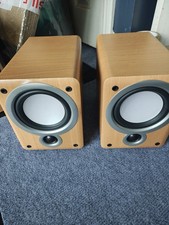 Denon SC-M73 2.0 Wired Bookshelf Speakers Pair 60W RMS 6Ω Wood Brown/Black