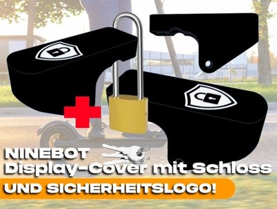 Passend für Ninebot G2D G30D G30LD G30D II MAX Dashboardcover inkl. Schloss