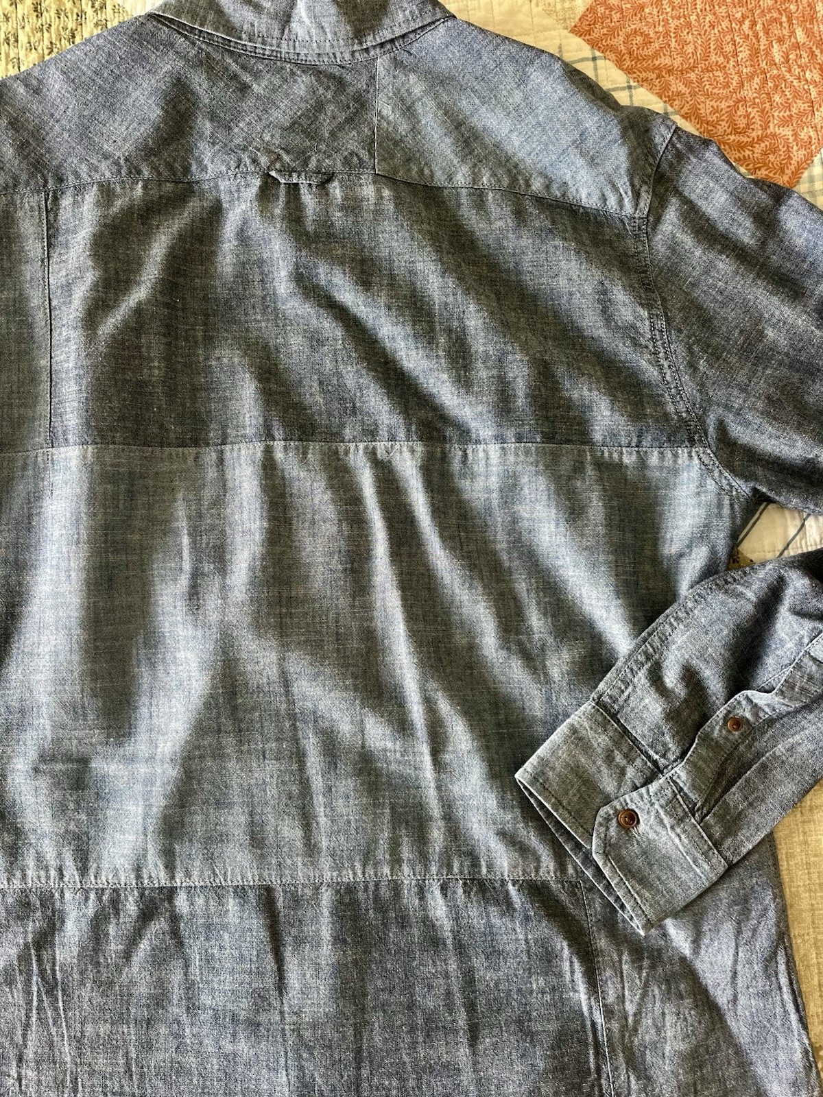 Levi’s Special edition Chambray Patchwork XL Men … - image 10