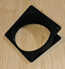 120 mm to 120 mm 25 degree elbow computer Fan Mount pc cooling spacer