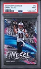 2024 TOPPS CHROME FINESSE #F2 DRAKE MAYE ROOKIE RC PSA 9