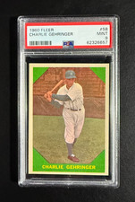 1960 Fleer #  58 - Charlie Gehringer - PSA 9 MINT