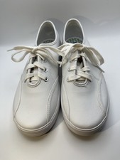 Keds Women's Champion White Leather Lace-up Athletic Sneakers WH-18679M US 7.5