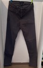 Flying Monkey Gray/Brown Stretch Skinny Jeans Women’s Slim Fit Denim Button — photo 1