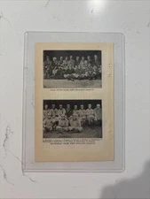 1906 Fall River & Haverhill New England League Baseball Team Pictures - Rare
