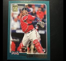 Topps 2021 Archives William Contreras Rookie #231 Atlanta Braves MLB Card. rookie card picture