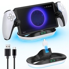 Charging Stand for PS Portal Remote Player, PS Portal Charging Dock with Ligh...
